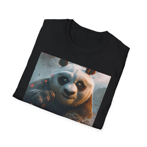 Dragon Warrior T-Shirt in Charcoal, Crew Neck, Regular Fit Design