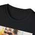 Watercolor Kevin Durant portrait cotton charcoal crew neck T-shirt