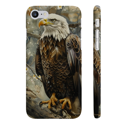 Majestic Flight Eagle Slim iPhone 7 Plus Glossy Phone Case.
