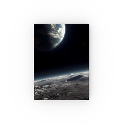Earth From Above Journal: Stunning view of Earth from space, perfect for astronomy enthusiasts and dreamers