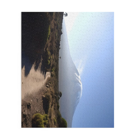 Mount Kilimanjaro Tanzania jigsaw puzzle with panoramic view of majestic peak.