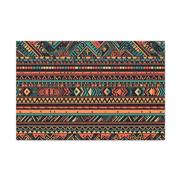 Vintage Aztec Canvas Print | Canvas | Art & Wall Decor, Canvas, Fall Picks, Hanging Hardware, Home & Living, Indoor, Top Spring Products, Valentines Day promotion | Prints with Passion