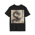 Dragon Fury Japanese TShirt in Charcoal, Men's Regular Fit Summer Wear.
