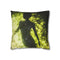 Invisible Spirit Casting Glowing Shadow — 40×40 Cushion Cover — Front 40×40 cm Square Cushion View