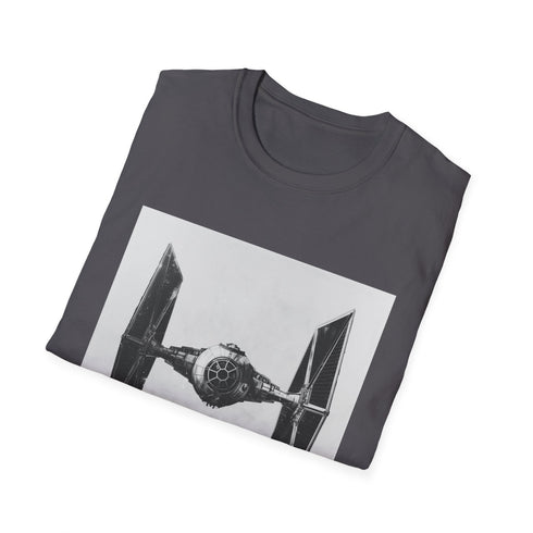 Star Wars Tie Fighter Charcoal T-Shirt Regular Fit Unisex Apparel