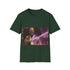 Galactic Force Mace Windu Tee in Charcoal, available in size S.