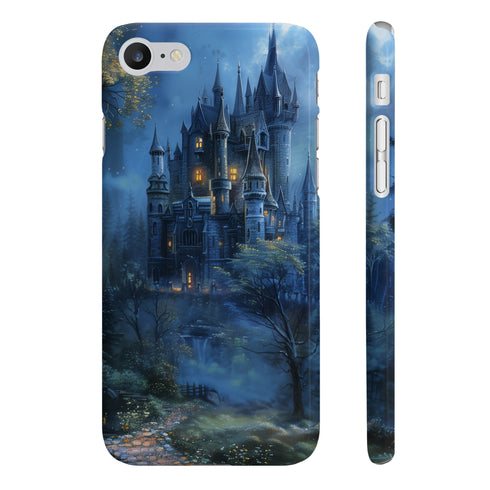 Castle in the Clouds Fantasy Escape Phone Case Slim Glossy Samsung iPhone