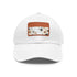 Botanical XRay Blossom Cap in White with Light Brown Patch