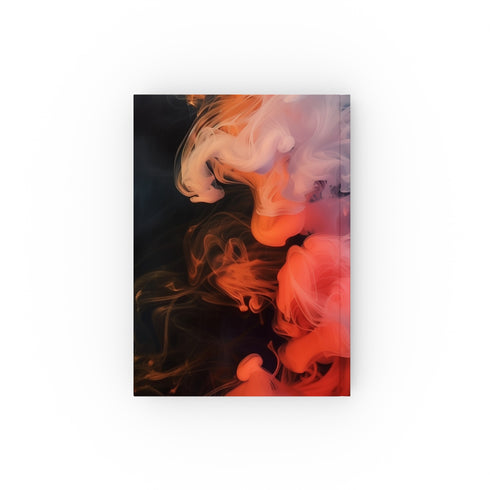 Abstract smoke art journal with swirling designs, perfect for creative musings and capturing ephemeral beauty | High-quality, versatile, and stylish | Great gift idea | In the Clouds Collection