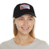 Amalfi Coast Dreams Baseball Cap with Light Brown Patch & Rectangle