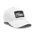 Emerald Isle Pride Baseball Cap in White with Light Brown patch