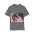 Master Windus Purple Saber Tee Charcoal Crew Neck Regular Fit.