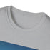 Minimalist whale print charcoal t-shirt, perfect for summer adventures.