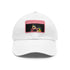 Messi Neon Splash Cap in White with Light Brown Patch