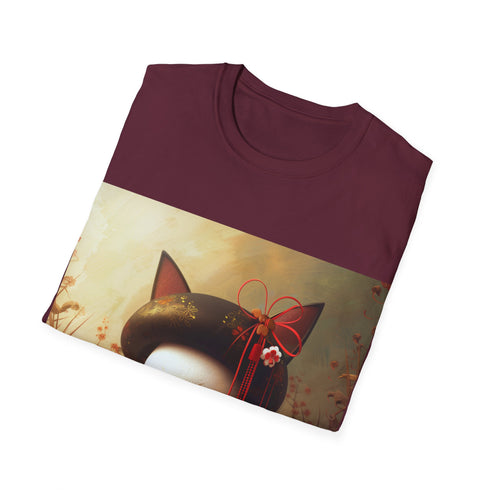 Fun and Fierce Kuromi Hello Kitty Tee in Charcoal, size Small