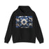Blue Porcelain Tapestry Hoodie with Delicate Craftsmanship | Hoodies | DTG, Hoodies, Men's Clothing, Regular fit, Unisex, Women's Clothing | Prints with Passion