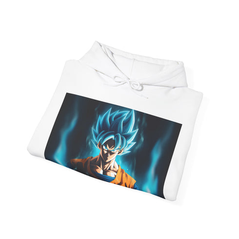 Ultra Instinct Mastery Hoodie in Navy, Small, Dragon Ball Goku.