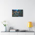 Robot Tending Starlight Garden Stretched Canvas Wall Art
