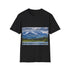 Alaska Adventure Watercolor Tee in Charcoal for Men's Size Small.