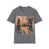 Empire Strikes Back Tie Fighter Tee in Charcoal S. Cotton crew neck summer t-shirt.