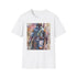 Charcoal cotton Boba Fett t-shirt with Mandalorian armor print