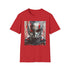 Vibrant Ant-Man Painting Tee in Charcoal for Men and Women.