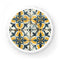 Crafted tile pattern white bottle opener for kitchen accessories and magnets.