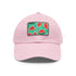 Bacano Go Watermelon Hawaiian Cap in White with Light Brown Patch