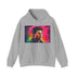 Tom Cruise Neon Watercolor Hoodie Navy Size Small.