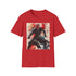 Striking charcoal Darth Maul T-shirt featuring vibrant Sith Lord illustration