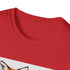 Geometric fox portrait charcoal t-shirt breathable cotton regular fit design