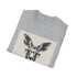 Charcoal hipster kangaroo t-shirt with cozy book-filled pouch design