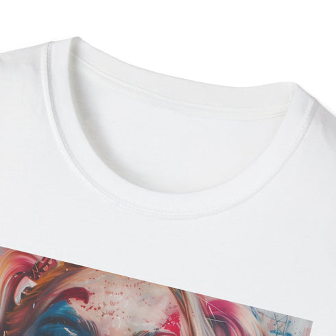 Rebellious Spirit Harley Quinn T-Shirt Charcoal Cotton Crew Neck Regular Fit