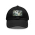 Congo Rainforest Dreams Cap in White with Light Brown Patch.