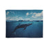 Whale Song Blanket: Ocean Dream Blanket with Seven Oceans Design