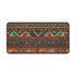 Bohemian Aztec Desk Mat: Vibrant earth tone pattern for stylish office decor