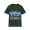 Alaska Adventure Watercolor Tee in Charcoal for Men and Women