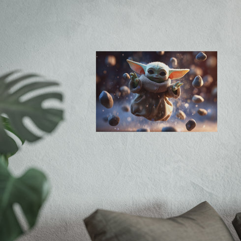 12 Baby Yoda Poster Reach