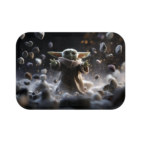12 Grogu Reaching Out Bath Mat