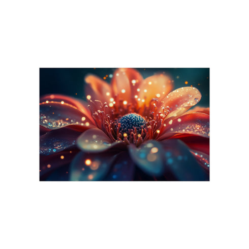 "12 Planetarium Inside Blooming Flower"