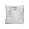 Abstract Visage Pillowcase - Minimalist Design, Comfortable & Stylish - Perfect for All Seasons - Great Gift - Shop Now at BenCPrints