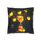 Hourglass Tree with Glowing Fruit Double-Sided Square Cushion Cover
