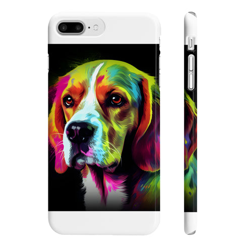 Beagle Charm Phone Case: Cute, Playful Design for iPhone and Samsung.