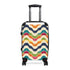 Retro Waves Suitcase: Vibrant Travel