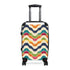 Retro Waves Suitcase: Vibrant Travel