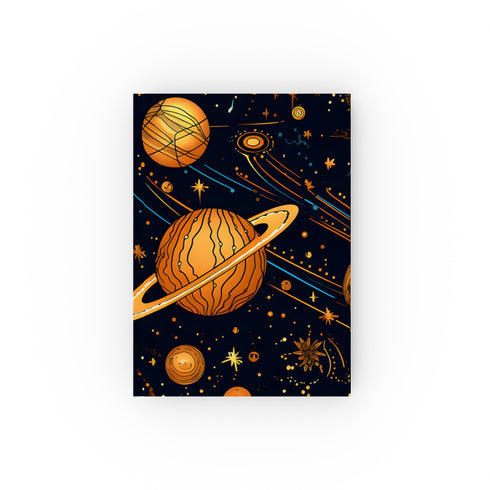 Stargazer's Journal with Celestial Pattern - High Quality, Versatile, Stylish - Perfect for All Seasons - Makes a Great Gift
