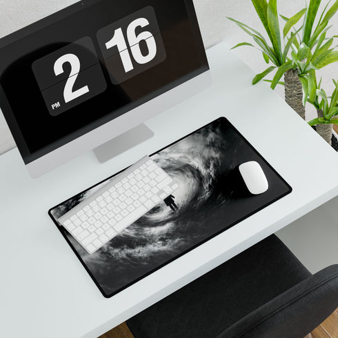A Person Lost in a Dark Swirling Abyss Gaming XXL Extended Desk Mat