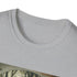 Charcoal cotton t-shirt featuring woodland animals design crew neck regular fit