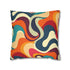 Vibrant Retro Waves Pillowcase - Transform your bedroom with this funky and stylish seamless pattern in vibrant colors.