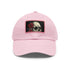Midnight Bloom Gothic Skull Cap in White with Rose Embellishments